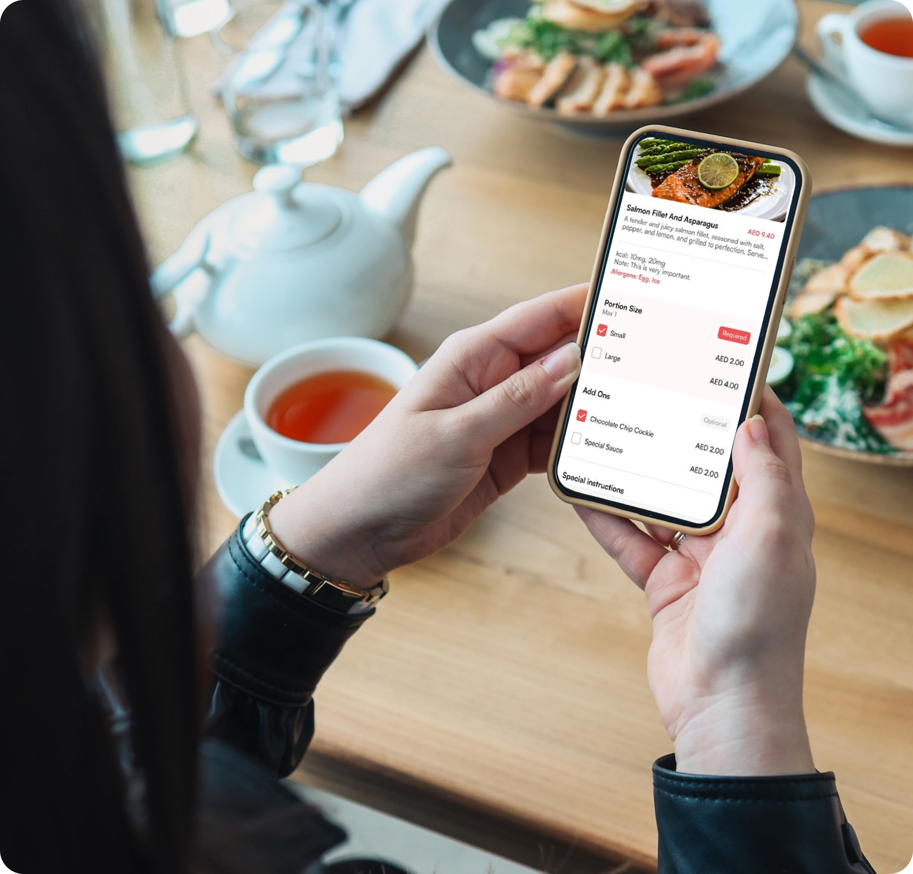 customized online ordering system