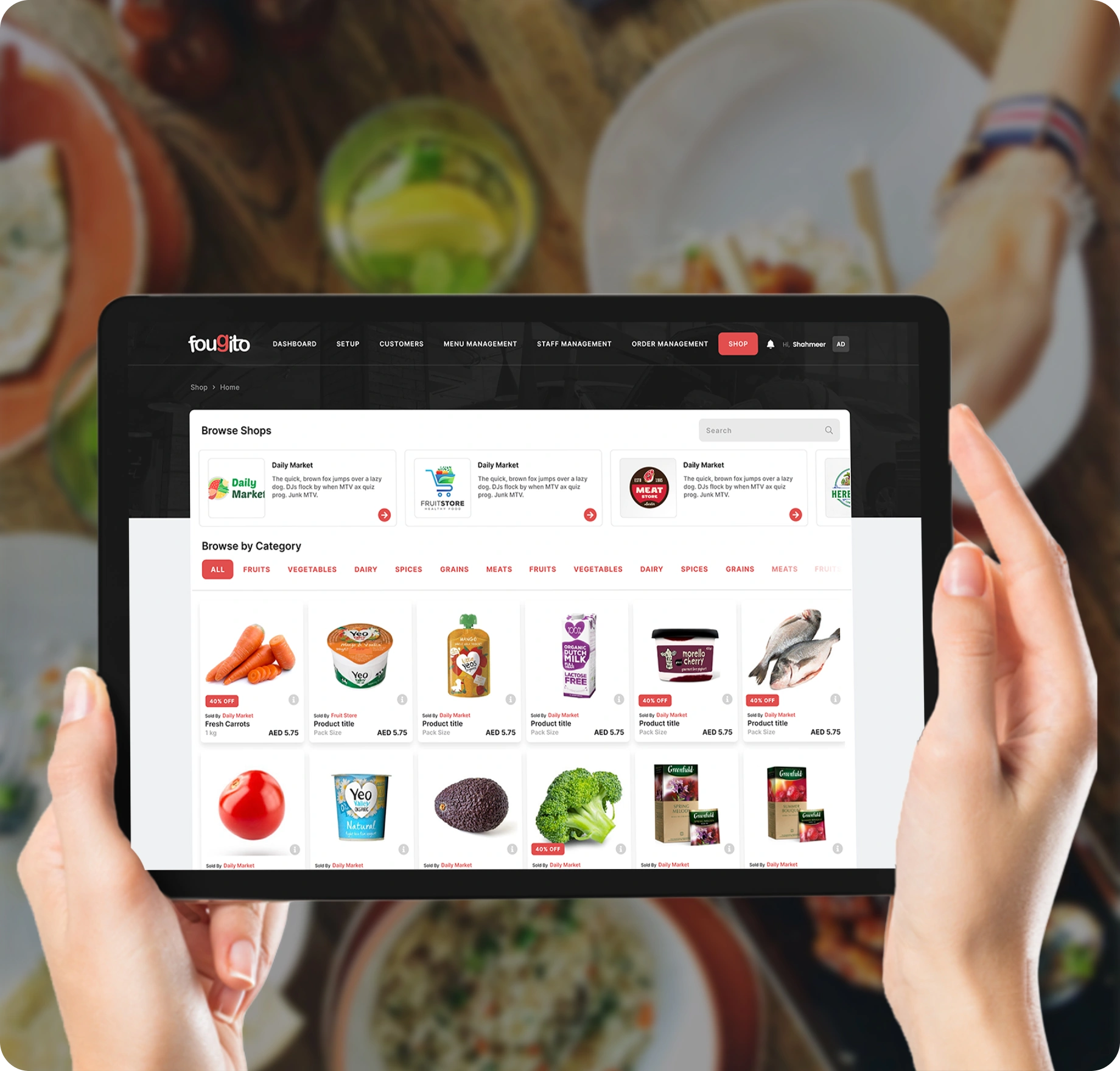 Online Ordering Website