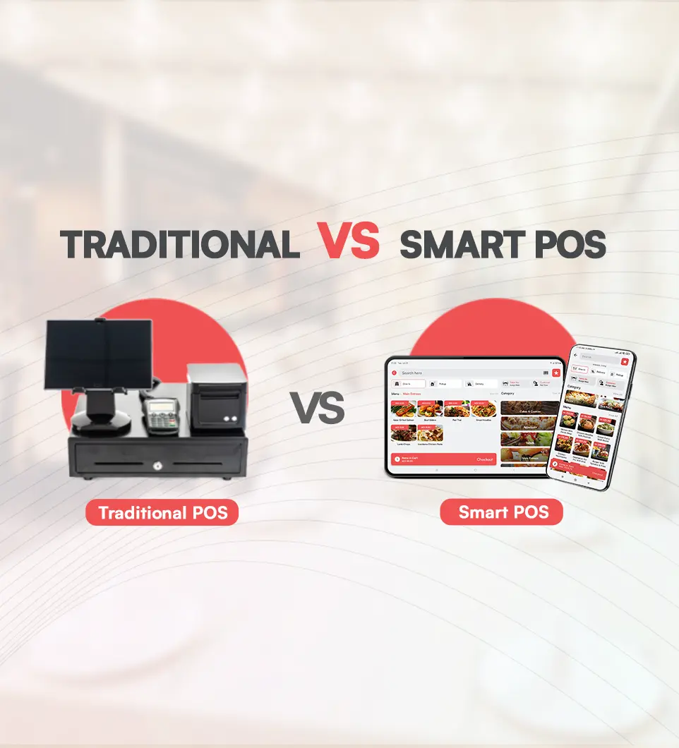 Traditional POS System | Smart POS System